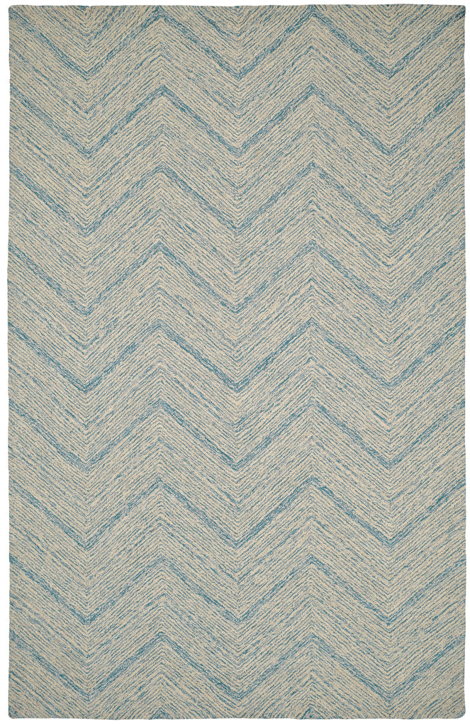 Dynamic Rugs Polar 99663 Ivory/Blue Area Rug main image