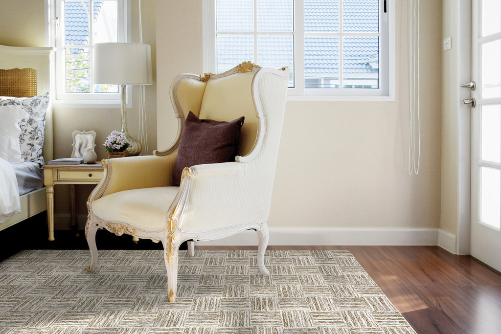 Dynamic Rugs Polar 99665 Ivory/Light Olive Area Rug Room Shot Feature