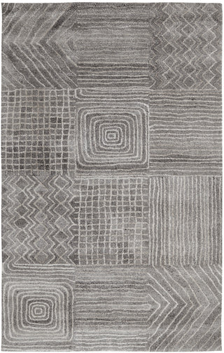 Dynamic Rugs Posh 7804 Dark Grey Area Rug main image