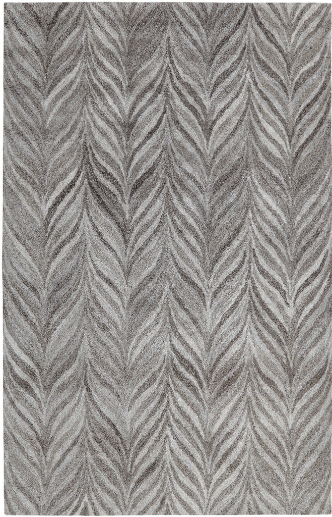 Dynamic Rugs Posh 7806 Dark Grey Area Rug main image