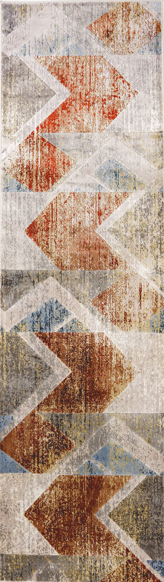 Dynamic Rugs Prism 4433 Grey/Multi Area Rug