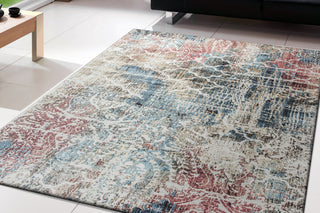 Dynamic Rugs Prism 4442 Rust/Multi Area Rug Lifestyle Image Feature