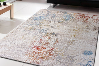 Dynamic Rugs Prism 4446 Ivory/Grey Area Rug Lifestyle Image Feature