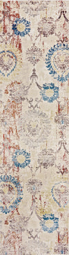 Dynamic Rugs Prism 4450 Ivory/Multi Area Rug Roll Runner Image