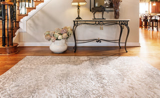 Dynamic Rugs Quartz 24920 Ivory Area Rug Lifestyle Image Feature