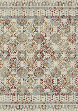 Dynamic Rugs Quartz 26110 Ivory/Red Area Rug main image