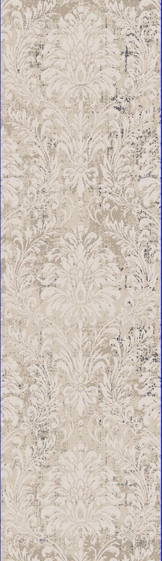 Dynamic Rugs Quartz 27020 Ivory/Beige Area Rug Finished Runner Image