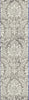 Dynamic Rugs Quartz 27020 Light Grey Area Rug Finished Runner Image
