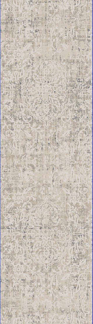 Dynamic Rugs Quartz 27030 Ivory/Beige Area Rug Finished Runner Image