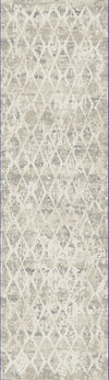 Dynamic Rugs Quartz 27039 Ivory/Silver Area Rug Finished Runner Image