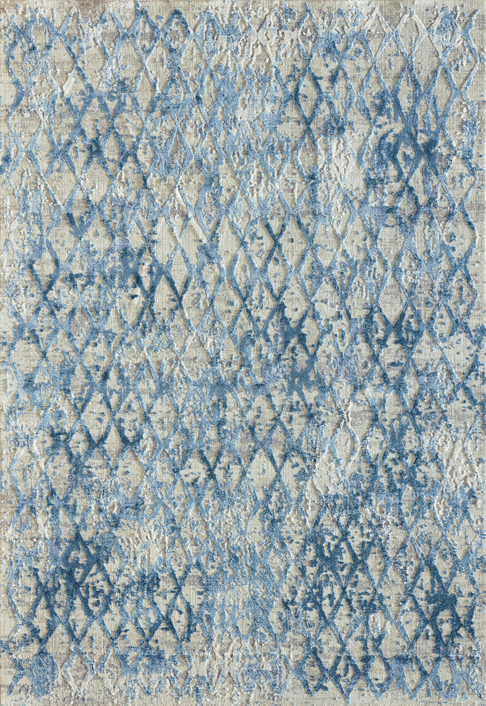 Dynamic Rugs Quartz 27039 Ivory/Blue Area Rug main image