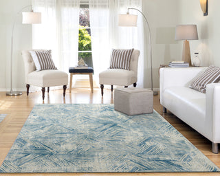 Dynamic Rugs Quartz 27041 Beige/Blue Area Rug