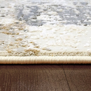 Dynamic Rugs Quartz 27048 Ivory/Grey Area Rug Detail Image