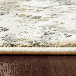 Dynamic Rugs Quartz 27050 Ivory/Grey Area Rug Detail Image