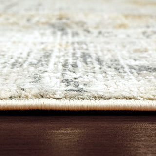 Dynamic Rugs Quartz 27071 Ivory/Slate Area Rug Detail Image