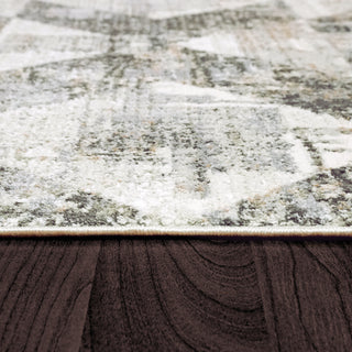 Dynamic Rugs Refine 4631 Beige Cream Slate Area Rug Detail Image