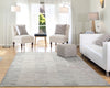 Dynamic Rugs Refine 4633 Beige Area Rug Lifestyle Image Feature