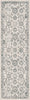 Dynamic Rugs Refine 4634 Cream Grey Blue Area Rug Finished Runner Image