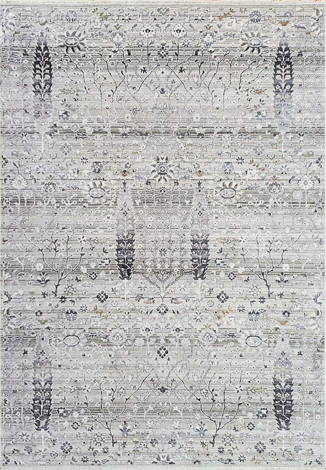 Dynamic Rugs Refine 4635 Taupe Silver Gold Area Rug main image