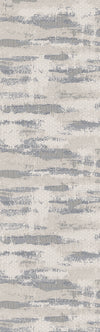 Dynamic Rugs Refine 4636 Taupe Silver Gold Area Rug Finished Runner Image