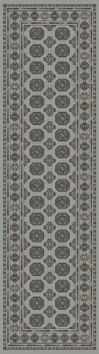 Dynamic Rugs Regal 88404 Grey Area Rug Finished Runner Image