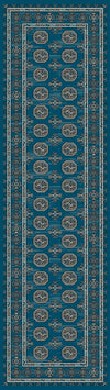 Dynamic Rugs Regal 88404 Blue Area Rug Finished Runner Image