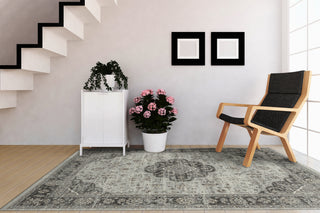 Dynamic Rugs Regal 88910 Grey Area Rug Lifestyle Image Feature