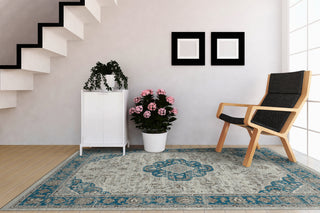 Dynamic Rugs Regal 88910 Grey/Blue Area Rug Lifestyle Image