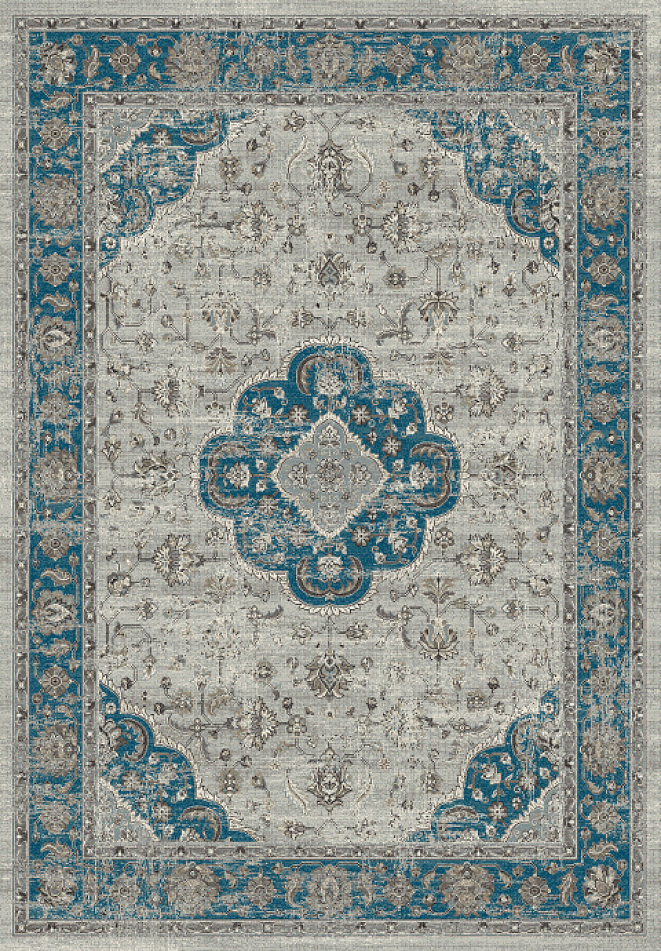 Dynamic Rugs Regal 89536 Grey/Silver Area Rug – Incredible Rugs and Decor