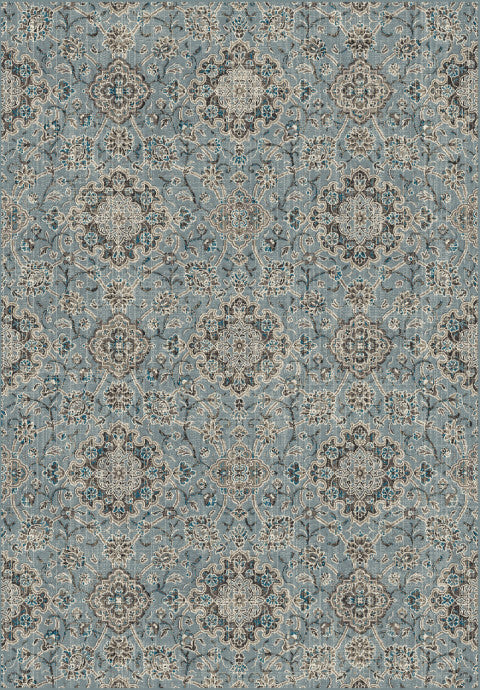 Dynamic Rugs Regal 89665 Blue/Taupe Area Rug Main