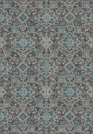 Dynamic Rugs Regal 89665 Blue/Chocolate Area Rug main image