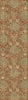 Dynamic Rugs Regal 89665 Rust/Blue Area Rug Finished Runner Image