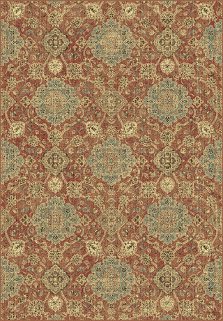 Dynamic Rugs Regal 89665 Rust/Blue Area Rug Main Image