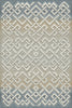 Dynamic Rugs Royal Treasure 90265 Soft Blue/Mocha Area Rug main image