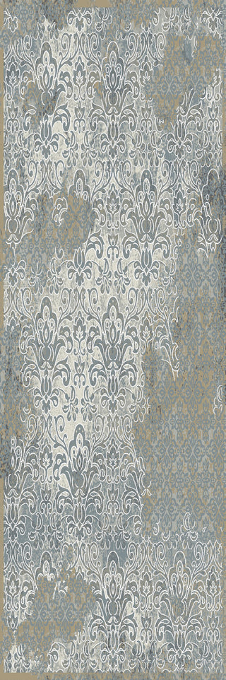 Dynamic Rugs Royal Treasure 90278 Soft Blue/Mocha Area Rug main image