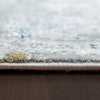 Dynamic Rugs Ruby 2161 Grey/Blue Area Rug Detail Image