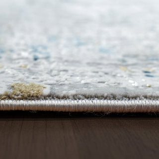 Dynamic Rugs Ruby 2161 Grey/Blue Area Rug Detail Image