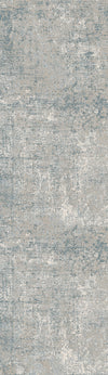 Dynamic Rugs Savoy 3574 Silver/Blue/Beige Area Rug Finished Runner Image