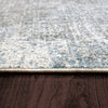 Dynamic Rugs Savoy 3574 Silver/Blue/Beige Area Rug Detail Image