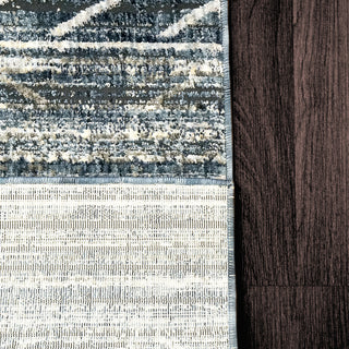 Dynamic Rugs Savoy 3579 Denim/Grey/Cream Area Rug Detail Image