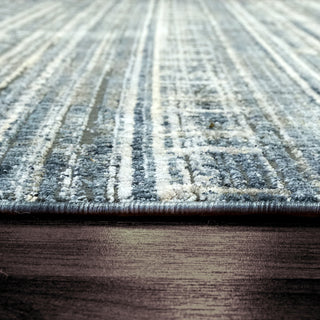 Dynamic Rugs Savoy 3579 Denim/Grey/Cream Area Rug Detail Image