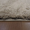 Dynamic Rugs Silky Shag 5900 Beige Area Rug Detail Image
