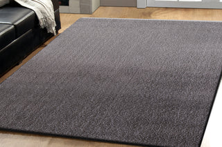 Dynamic Rugs Silky Shag 5900 Silver Area Rug