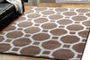 Dynamic Rugs Silky Shag 5903 Beige Area Rug Lifestyle Image Feature