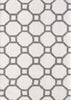 Dynamic Rugs Silky Shag 5903 White/Silver Area Rug main image
