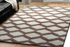 Dynamic Rugs Silky Shag 5904 Ivory/Beige Area Rug Lifestyle Image Feature