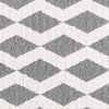 Dynamic Rugs Silky Shag 5904 White/Silver Area Rug Detail Image