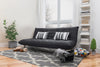 Dynamic Rugs Silky Shag 5904 Grey Area Rug Room Shot Feature