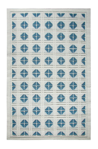 Dynamic Rugs Studio 97704 Ivory/Blue Area Rug main image