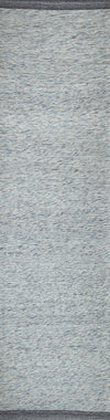 Dynamic Rugs Summit 76800 Dark Grey/Light Blue Area Rug Finished Runner Image